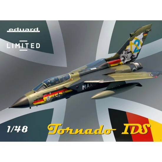 Eduard 11165 1/48 German Air Force Tornado IDS Twin Engine Combat Aircraft [Limited Edition] - Model Planes