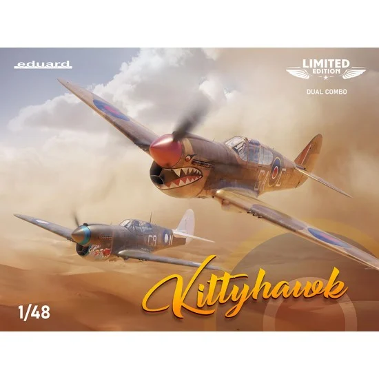 Eduard 11187 1/48 Kittyhawk Mk.Ia P-40E and Mk.IV P-40N [Limited Edition]
