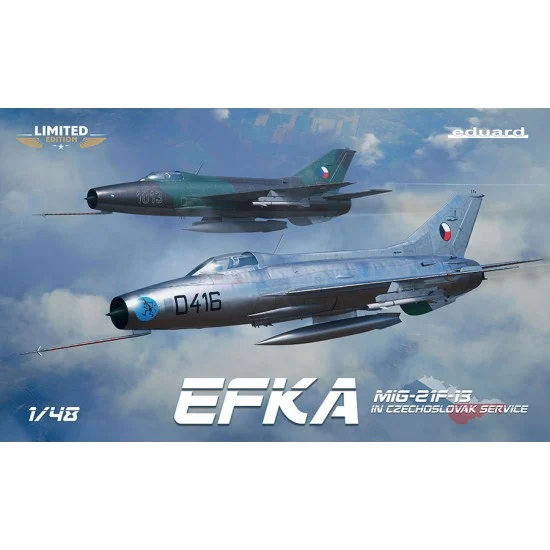 Eduard 11190 1/48 EFKA / MiG-21F-13 in Czechoslovak service [Limited Edition]