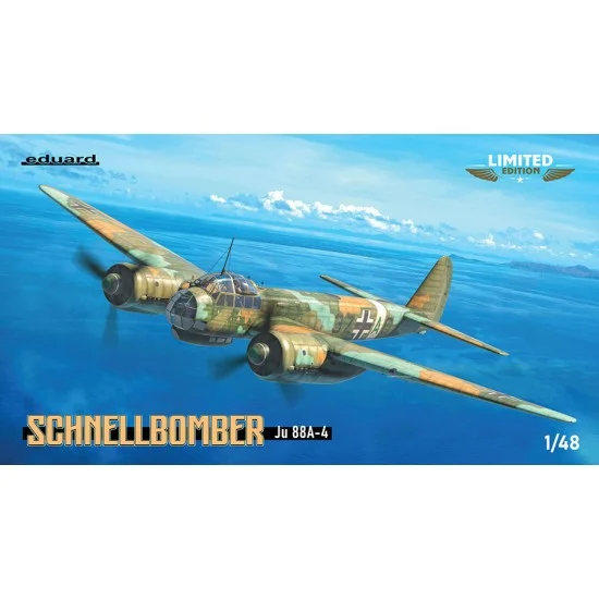 Eduard 11194 1/48 SCHNELLBOMBER Ju 88 A-4 Twin-engined Multirole Combat Plane