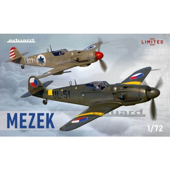 Eduard 2141 1/72 Mezek Dual Combo - Avia S-199 in Czechoslovak & Israeli Service [Limited Edition]