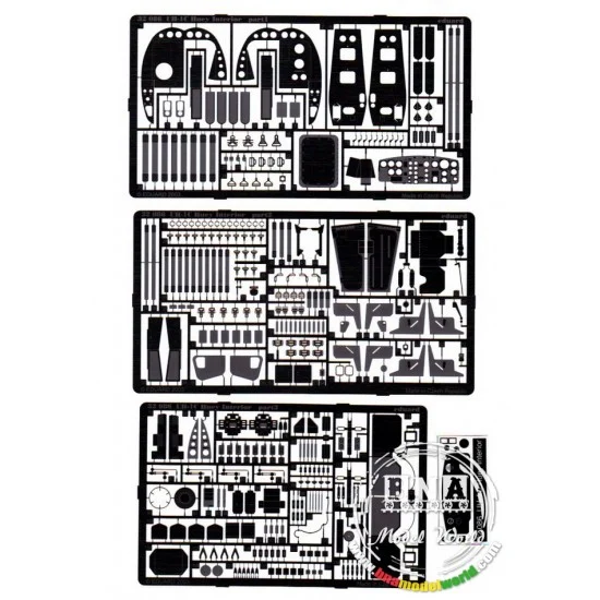 Eduard 32086 1/35 UH-1C Interior Upgrade set for Academy kit