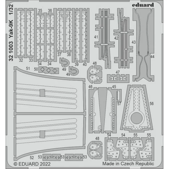Eduard 321003 1/32 Yakovlev Yak-9K Detail set for ICM kits