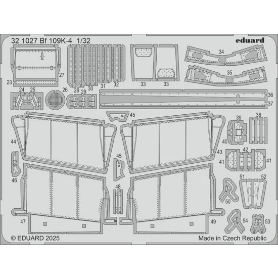 Eduard 321027 1/32 Bf 109K-4 Photo-etched set for Kotare kits