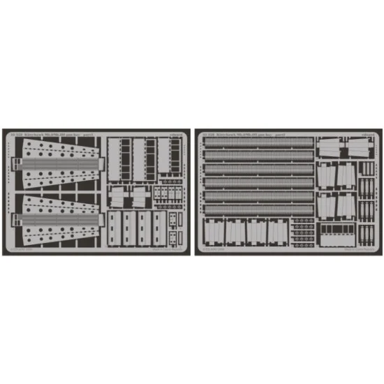 Eduard 32258 Photoetch for 1/32 Kittyhawk Mk.I/Mk.III Gun Bay for Hasegawa kit - Model Planes