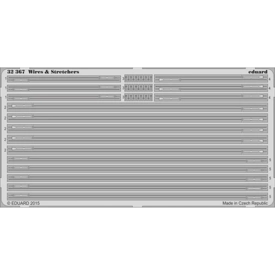 Eduard 32367 1/32 Wires & Stretchers Steel - Scenics & Diorama