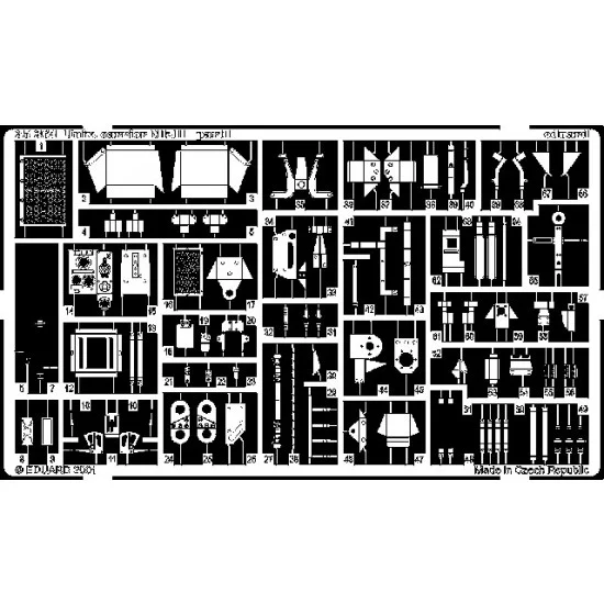 Eduard 35364 Photoetch for 1/35 British Universal Carrier Mk.II for Tamiya kit - Military Vehicles & Tanks