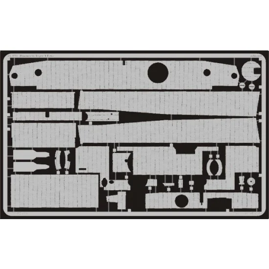 Eduard 35442 Photo-etched Zimmerit for 1/35 Tiger I Late for Tamiya kit