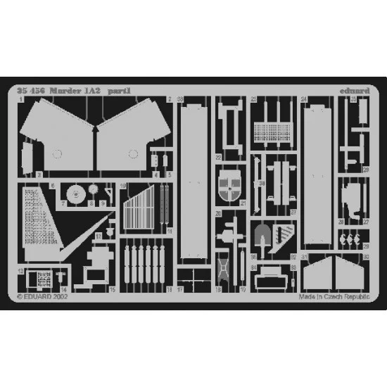 Eduard 35456 Photoetch for 1/35 German Marder 1A2 for Tamiya kit - Military Vehicles & Tanks