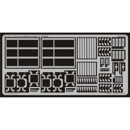 Eduard 35971 Photoetch for 1/35 WWII German Rocket sWG.41 for Dragon kit - Military Vehicles & Tanks