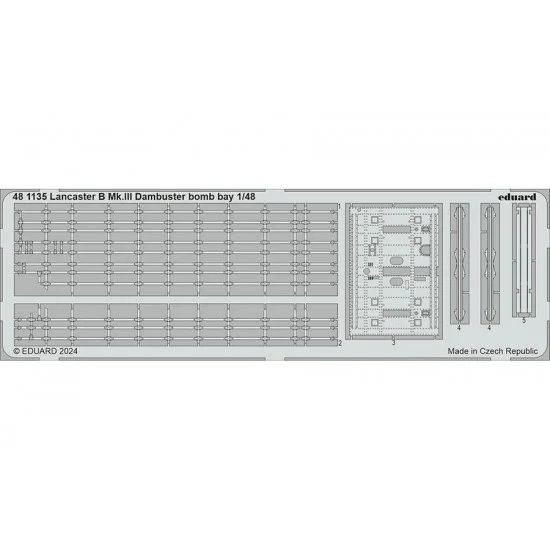 Eduard 481135 1/48 Avro Lancaster B Mk.III Dambuster Bomb Bay for HK Models - Model Planes