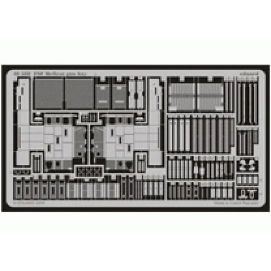 Eduard 48588 Photoetch for 1/48 F6F Gun Bay for Eduard kit - Model Planes