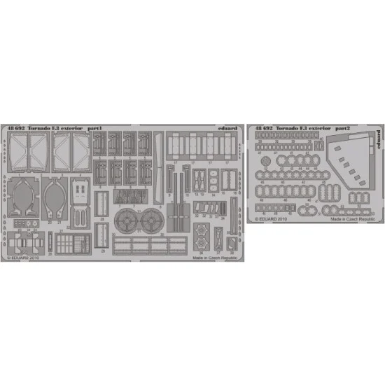 Eduard 48692 1/48 Tornado F.3 Exterior Set for HobbyBoss kit - Model Planes