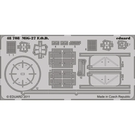 Eduard 48708 1/48 Mikoyan MiG-27 F.O.D. for Italeri kit
