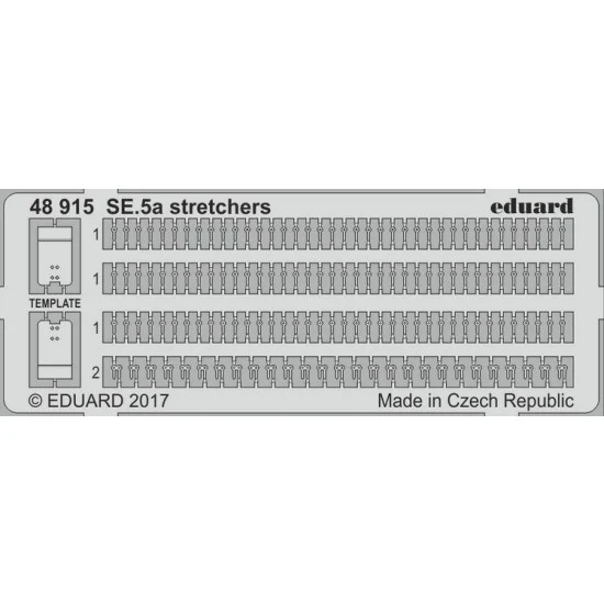 Eduard 48915 1/48 Royal Aircraft Factory S.E.5a Stretchers Detail Set for Eduard kit - Model Planes
