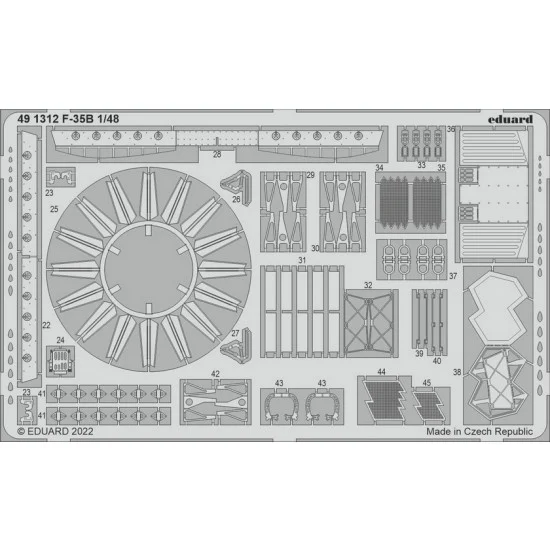 Eduard 491312 1/48 Lockheed Martin F-35B Lightning II Detail set for Italeri kits