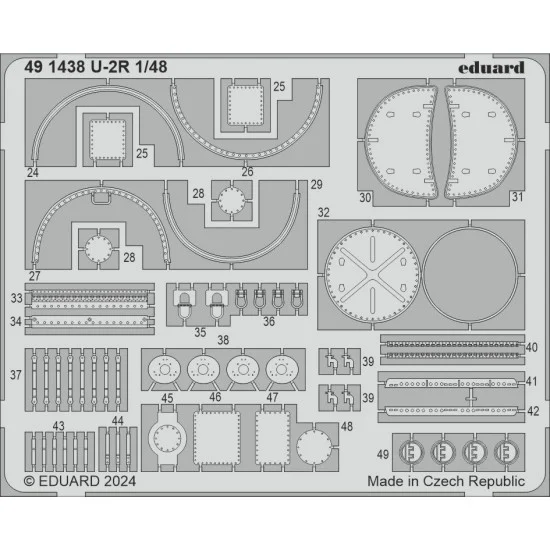 Eduard 491438 1/48 Lockheed U-2R Detail Parts for HobbyBoss kits