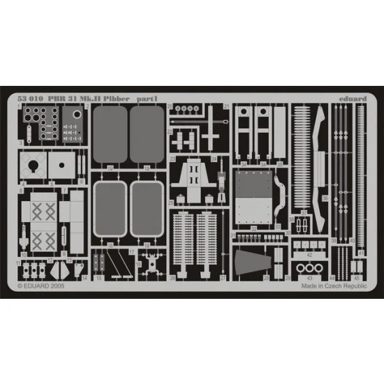 Eduard 53010 Photoetch for 1/35 PBR 31 Mk.II Pibber for Tamiya kit - Model Ships & Boats