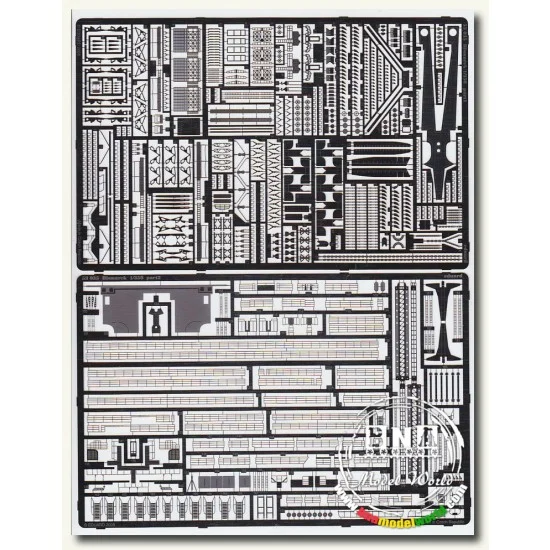 Eduard 53035 Photoetch set for 1/350 Bismarck for Revell kit - Model Ships & Boats