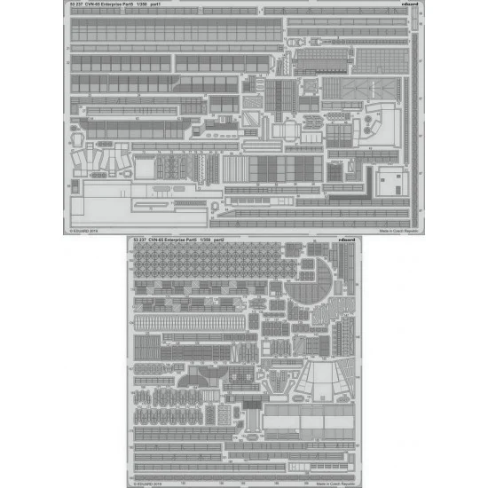 Eduard 53237 1/350 USS CVN-65 Enterprise pt.50 Detail Set for Tamiya kits