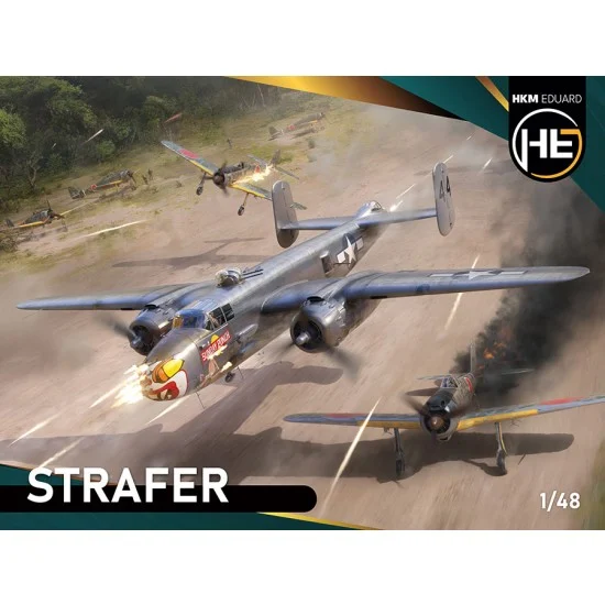 Eduard 548001 1/48 WWII US B-25J Mitchell ''Strafer'' Medium Bomber