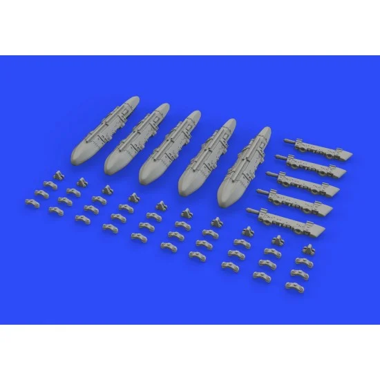 Eduard 632103 1/32 Triple Ejector Racks (5pcs) - Model Planes