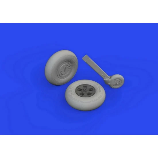 Eduard 632195 1/32 Supermarine Spitfire Mk.Ia Wheels for Kotare kits - Model Planes
