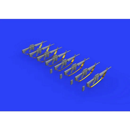 Eduard 635009 1/35 Vietnam War M16 Rifle Brassin Set - Model Figures