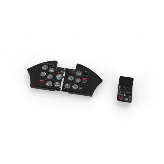 Eduard 644068 1/48 Mikoyan-Gurevich MiG-19S Instrument Panel Set for Eduard/Trumpeter kits