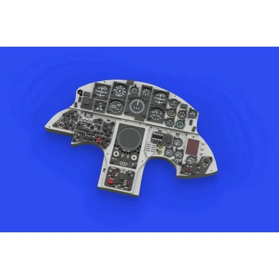 Eduard 644141 1/48 Lockheed F-104 Starfighter ASA Instrument Panel for Kinetic kits