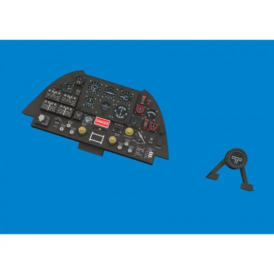 Eduard 644305 1/48 Lysander Mk.I/Mk.III Dashboard and Seatbelts for Airfix kits - Model Planes