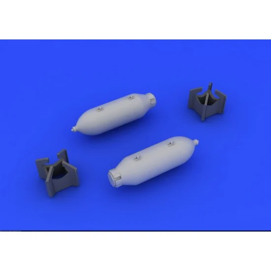 Eduard 648086 1/48 WWII US 250lb General Purpose Bombs (2pcs) - Model Planes