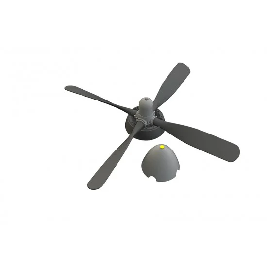 Eduard 6481007 1/48 P-51B/C Mustang Hamilton Standard Propeller Uncuffed for Eduard kits