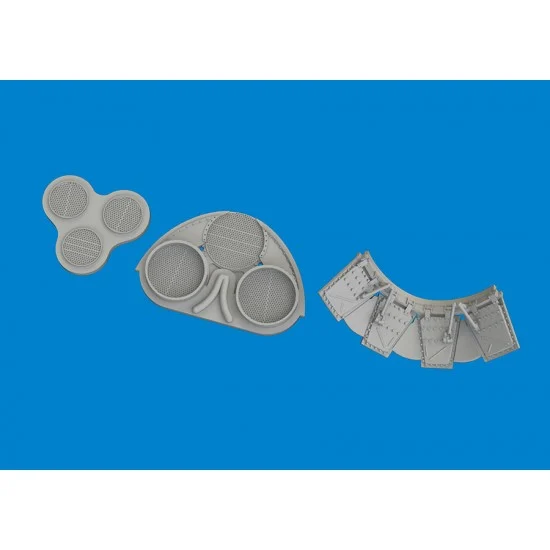 Eduard 6481097 1/48 P-40E Warhawk Radiators Upgrade Set for Eduard kits
