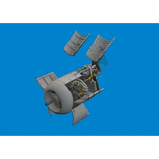 Eduard 6481102 1/48 Focke-Wulf Fw 190A-6 Engine and Fuselage Guns for Eduard kits