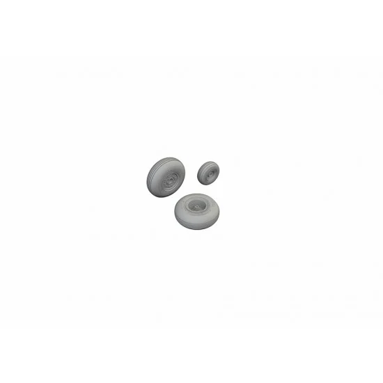 Eduard 6481109 1/48 UH-60 Black Hawk Wheels for ICM kits