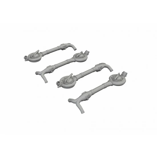 Eduard 6481112 1/48 B-24D Liberator Turbochargers for Hobby Boss kits