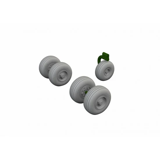 Eduard 6481138 1/48 Jaguar GR.1 / GR.1A Wheels for Airfix kits - Model Planes