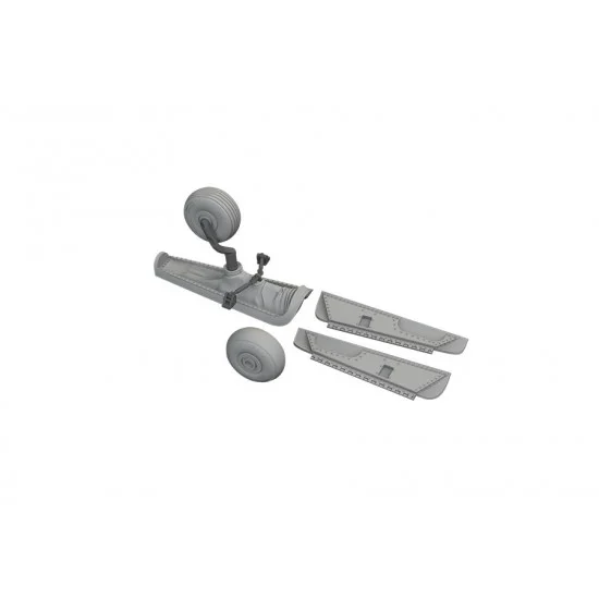 Eduard 6481143 1/48 P-40N Tail Wheel Bay for Eduard kits