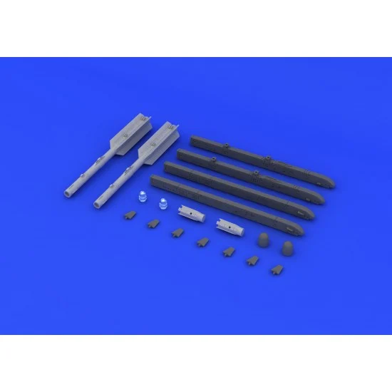 Eduard 648207 1/48 IRIS-T Missiles Set (2 Missiles) (Resin+PE+Decals)