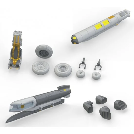 Eduard 648284 1/48 Harrier GR Mk.7/9 Accessories for Hasegawa kit - Model Planes