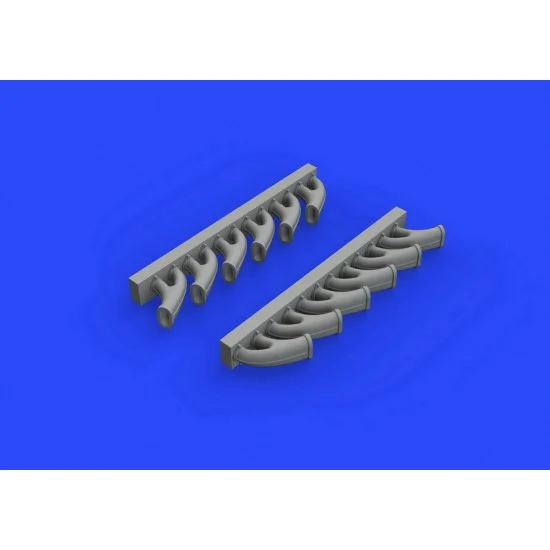 Eduard 648418 1/48 Hawker Tempest Mk.V Exhaust Stacks Set (Brassin) for Eduard kits - Model Planes
