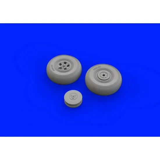 Eduard 648420 1/48 Hawker Tempest Mk.V Wheels (early) Set (Brassin) for Eduard kits - Model Planes