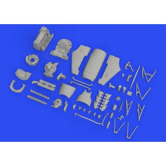 Eduard 648582 1/48 Supermarine Spitfire Mk.I Engine Detail Set for Eduard kits - Model Planes