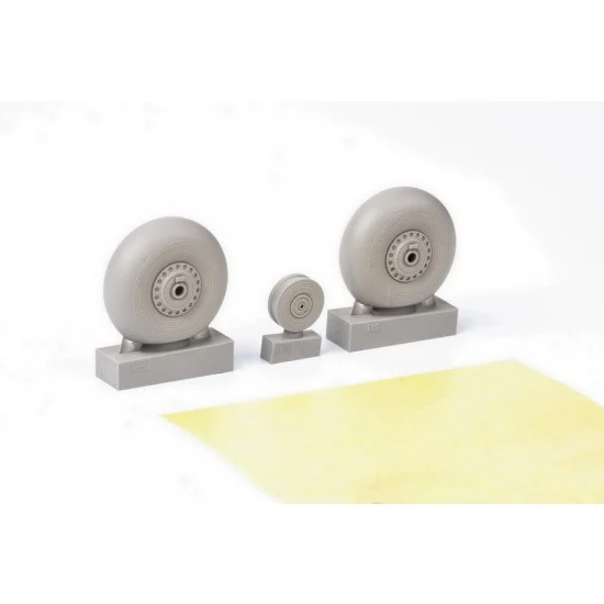 Eduard 648656 1/48 Avro Lancaster B Mk.I Wheels for HK Model - Model Planes