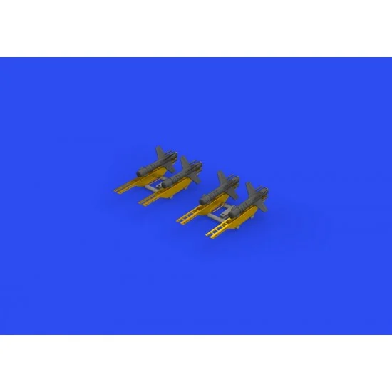 Eduard 648675 1/48 Falanga 9M17P Missiles Detail Set for Eduard/Zvezda kits - Model Planes