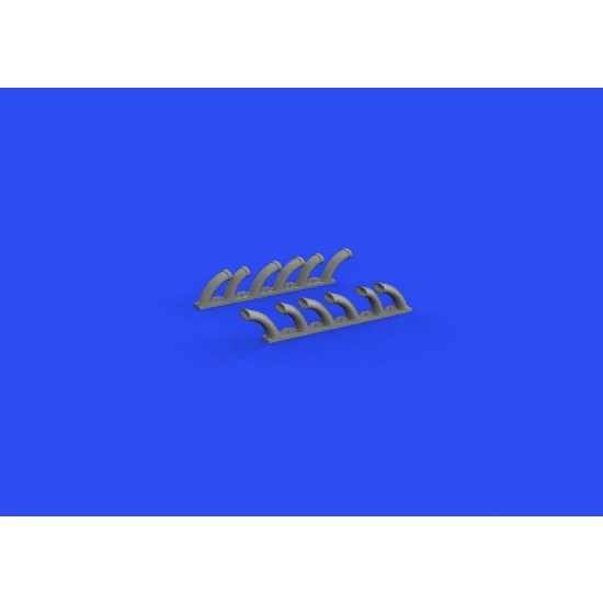 Eduard 648688 1/48 Focke-Wulf Fw 190D Exhaust Stacks Detail Set for Eduard kits