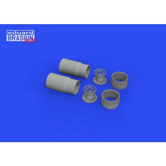 Eduard 648690 1/48 McDonnell Douglas F-4B Phantom II Exhaust Nozzles Detail Set for Tamiya kits