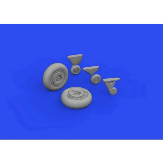 Eduard 648767 1/48 Grumman F4F-3 Wildcat Wheels Early for Eduard kits