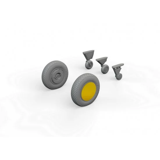 Eduard 648768 1/48 Grumman F4F-3 Wildcat Wheels Late for Eduard kits